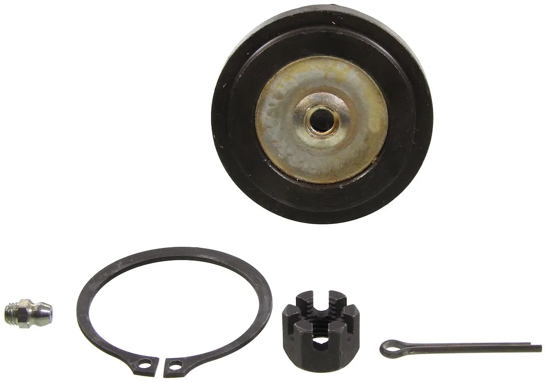 K500082 – MOOG Ball Joint, OE Replacement With Powdered-Metal Gusher Bearing To Allow Grease To Penetrate Bearing Sur...